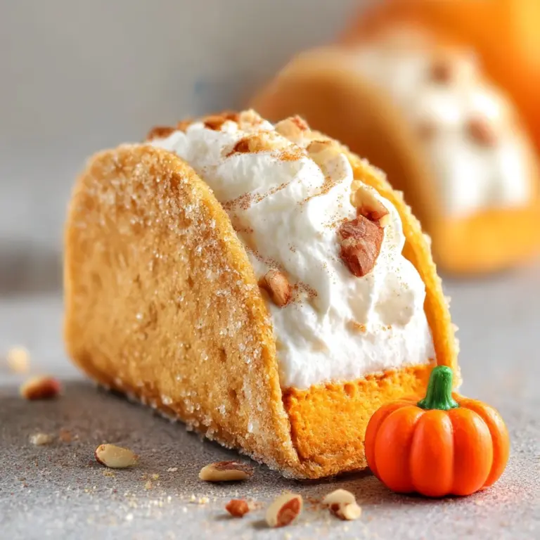 Pumpkin Pie Tacos Recipe