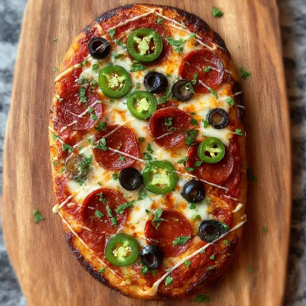 Delicious Hot Honey Flatbread Pizza Recipe - Recipe Image