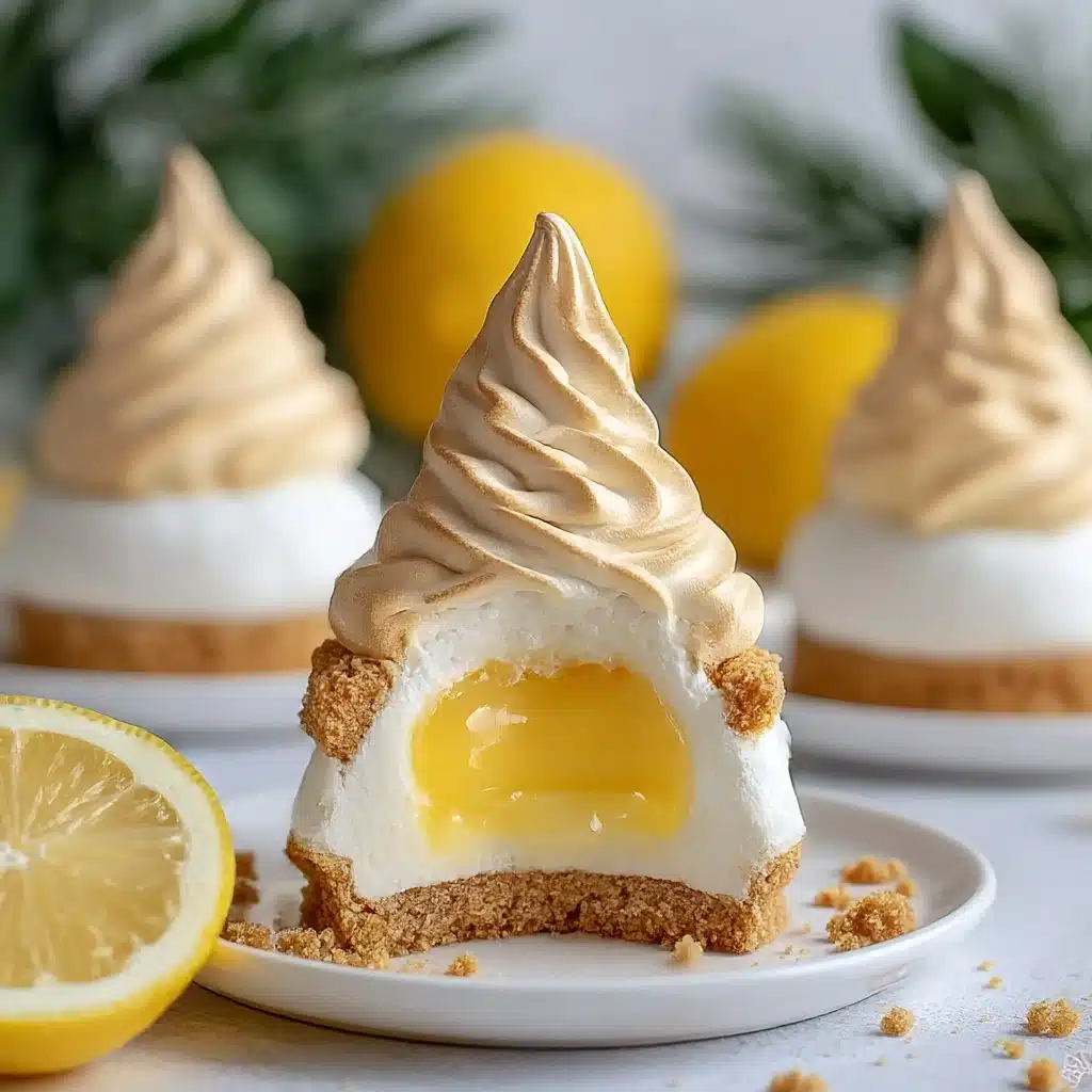 Light choux pastries filled with lemon cream Recipe