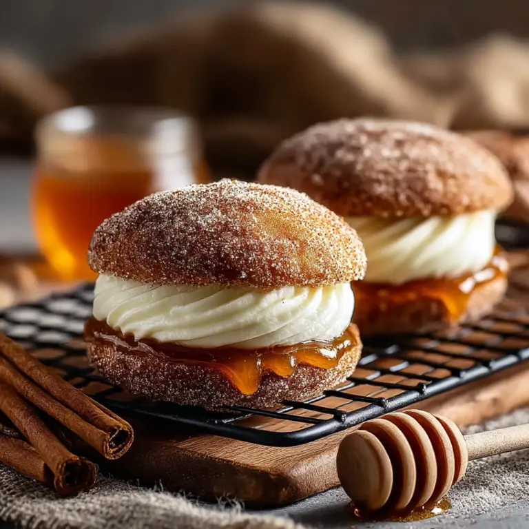 Apple Cider Whoopie Pie Cookies with Caramel Recipe