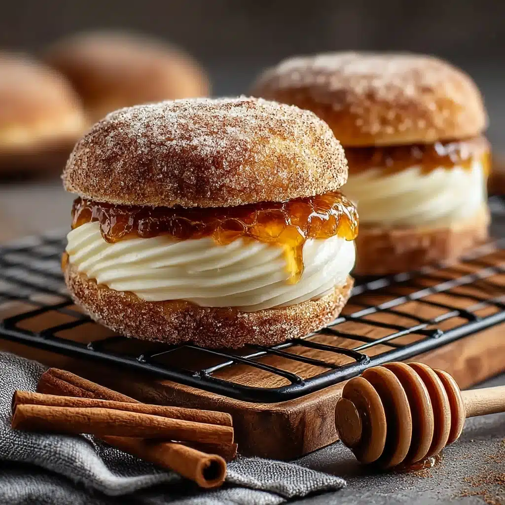 Apple Cider Whoopie Pie Cookies with Caramel Recipe - Recipe Image