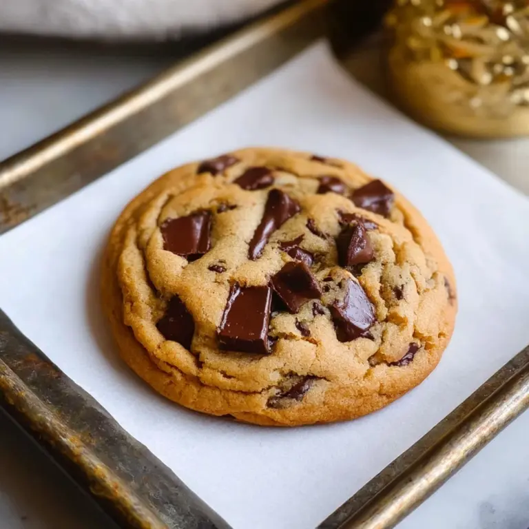 Fall Chocolate Chip Spiced Cookie Recipe