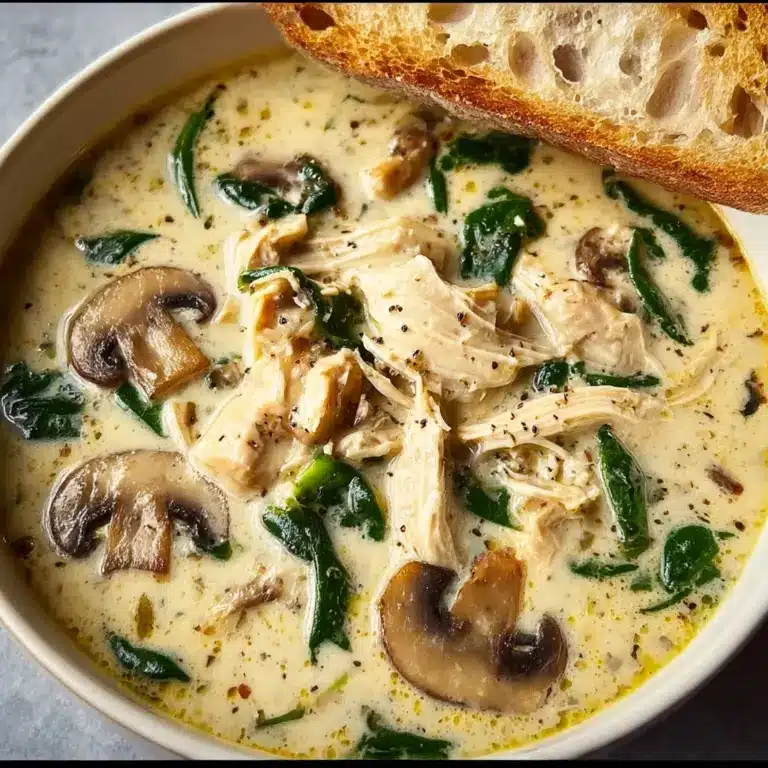Rotisserie Chicken Mushroom Soup Recipe