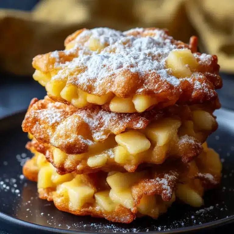 Air Fryer Apple Fritters Recipe