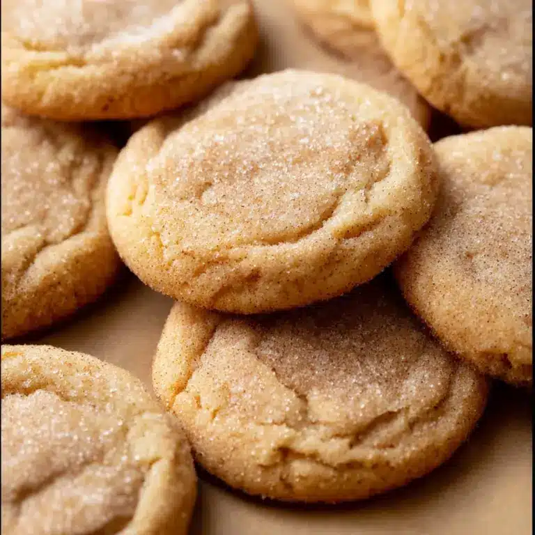 Chewy Pumpkin Snickerdoodle Cookies Recipe