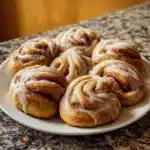 Cinnamon Knots with Coffee Icing Recipe