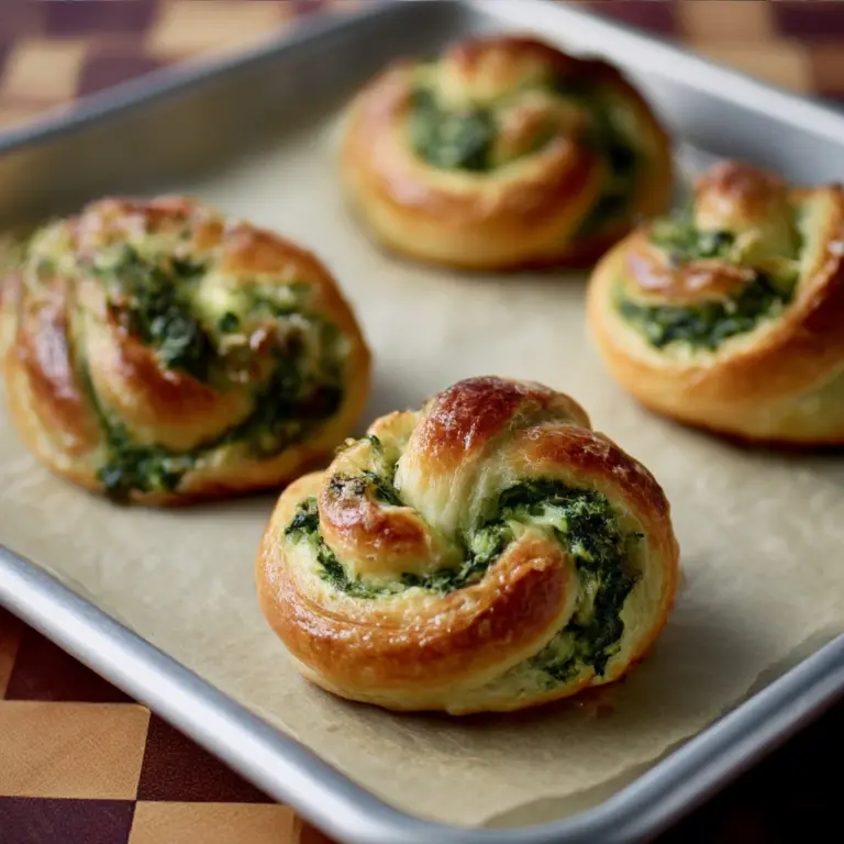 Spinach Artichoke Swirls Recipe