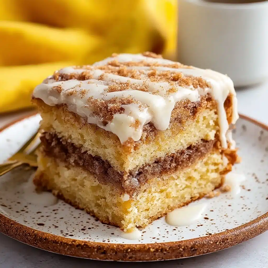Crockpot Gooey Cinnamon Roll Dump Cake Recipe - Recipe Image