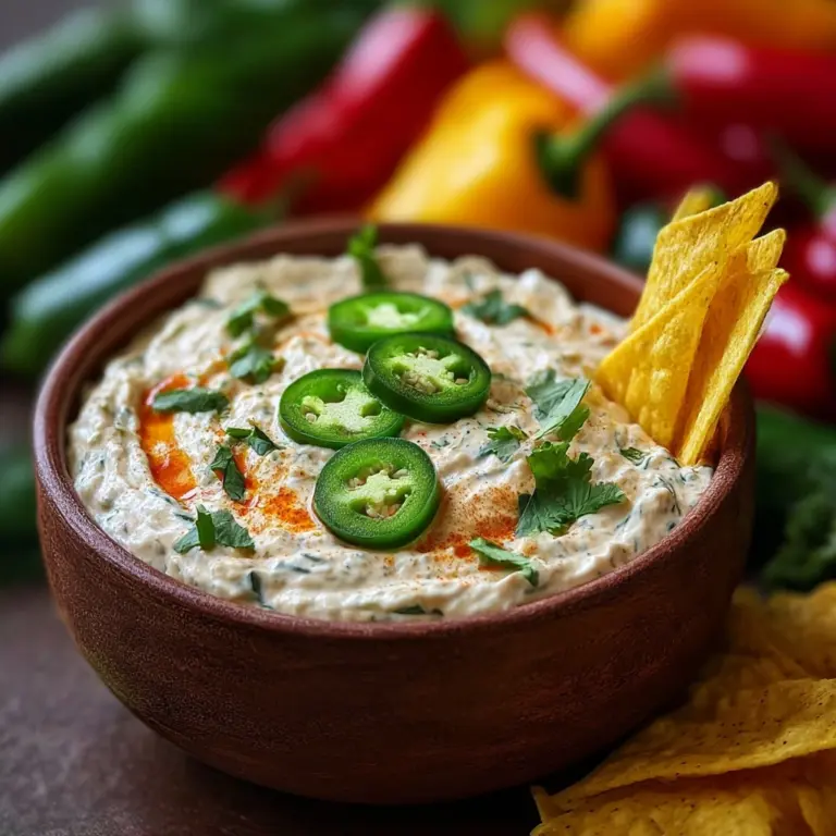 Spicy & Creamy Jalapeno Dream Dip Recipe