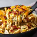 Creamy Crack Chicken Penne Recipe