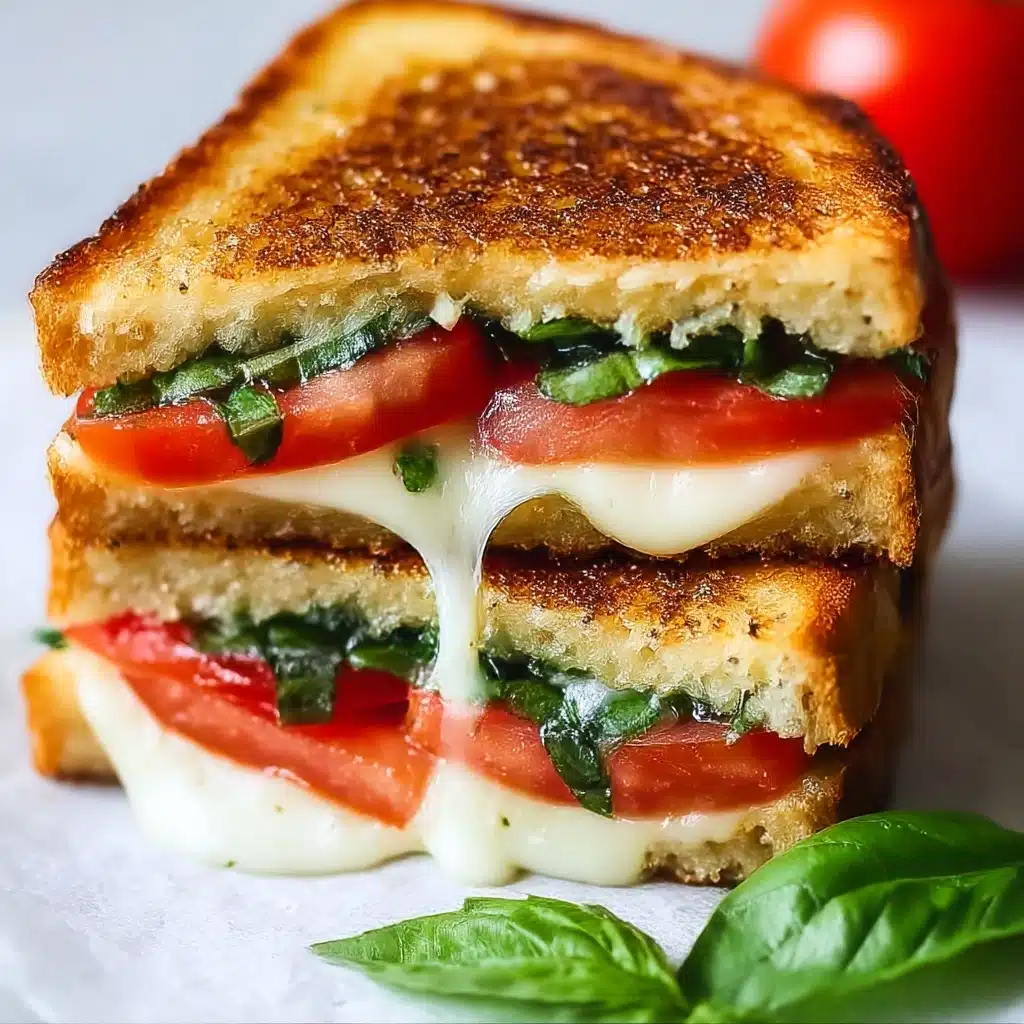 Caprese Grilled Cheese Recipe - Recipe Image