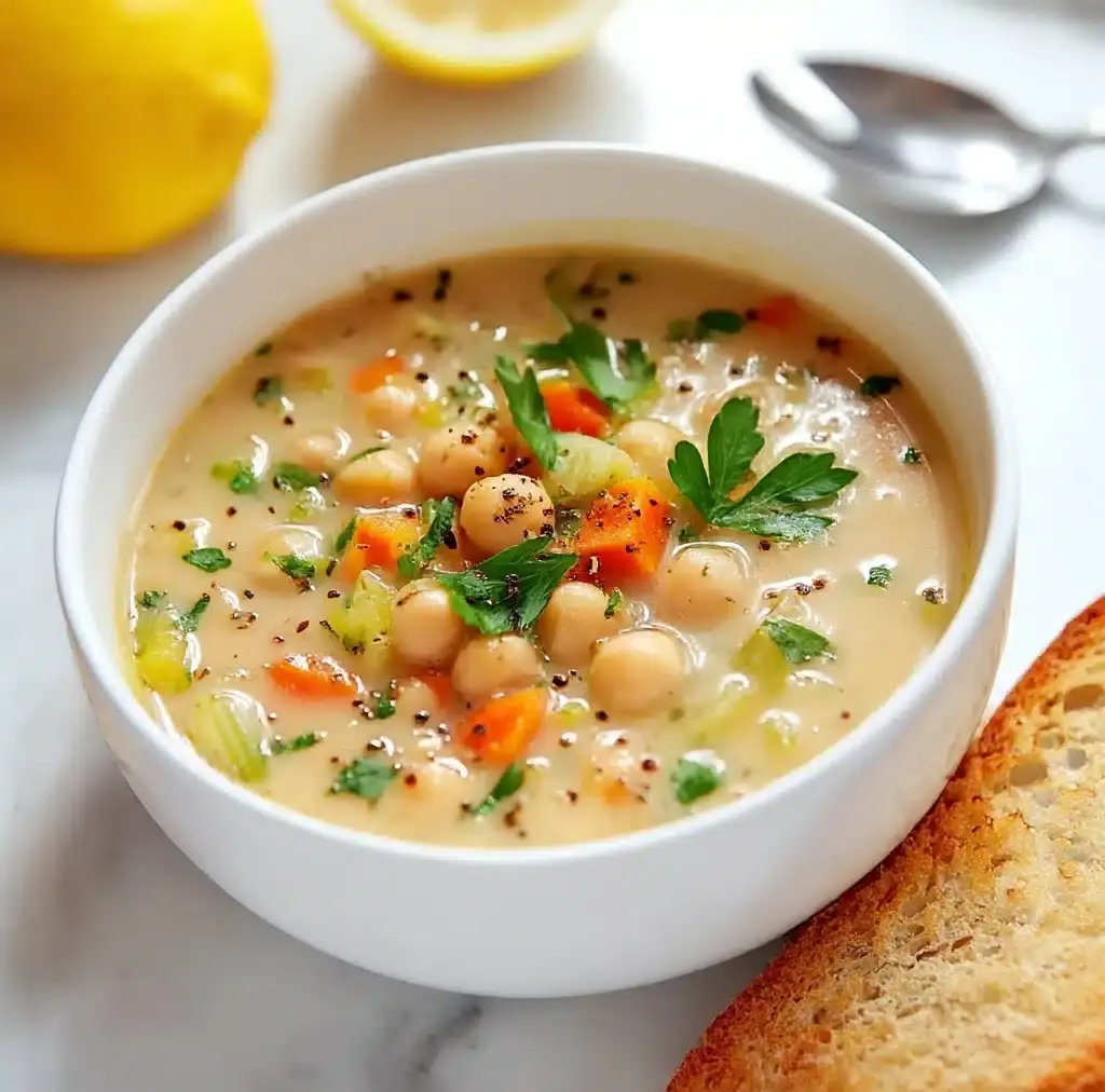Quick Chickpea and White Bean Soup Recipe