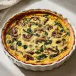 Spinach Mushroom Quiche Recipe