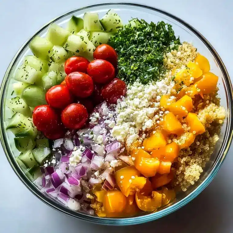 Refreshing Mediterranean Quinoa Salad Recipe