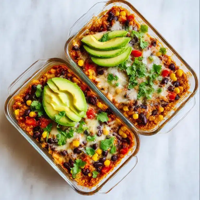 High-Protein Chicken Cottage Cheese Enchilada Bowls Recipe