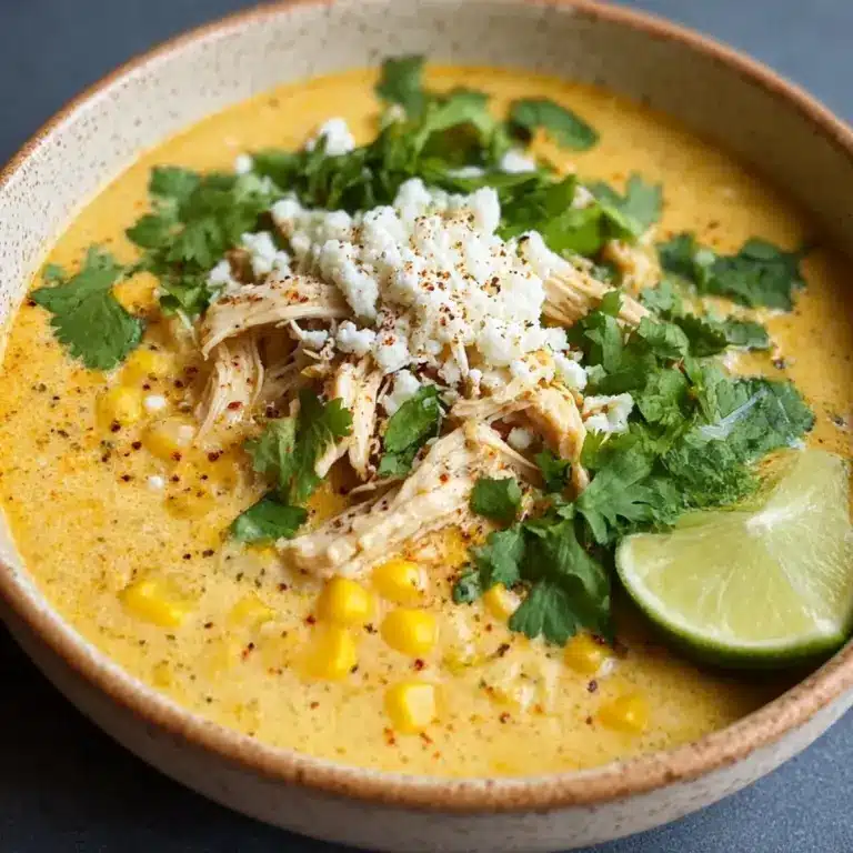 Mexican Street Corn Soup Recipe