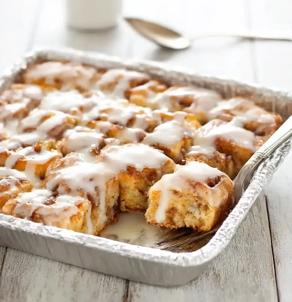 Pumpkin Cinnamon Roll Bake Recipe