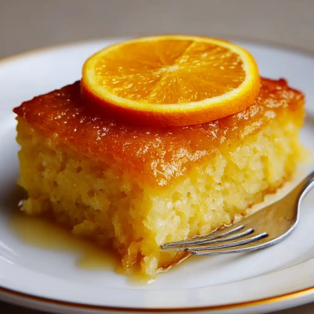 GREEK ORANGE CAKE - PORTOKALOPITA Recipe - Recipe Image
