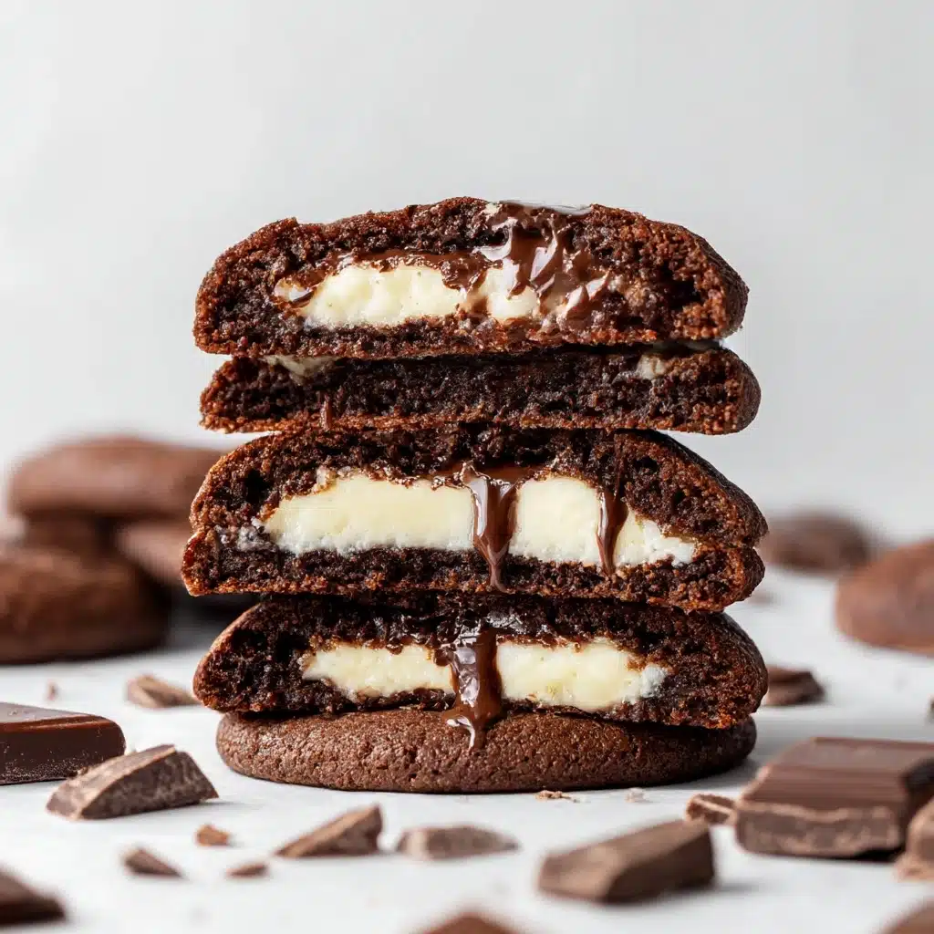 Chocolate Cheesecake Cookies Recipe - Recipe Image