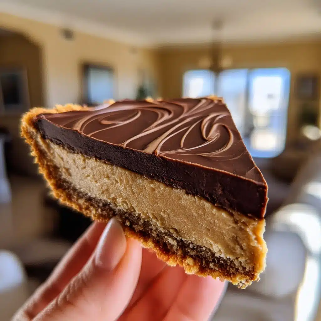 No-Bake Chocolate Peanut Butter Pie: 4 Hour Delight Recipe - Recipe Image