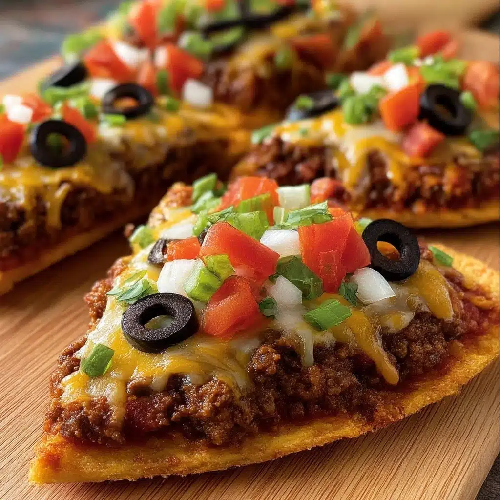 Homemade Mexican Pizza Recipe - Recipe Image