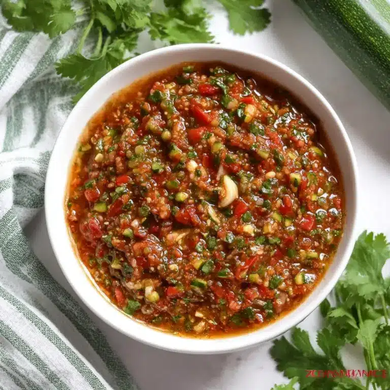 Zucchini Salsa Recipe
