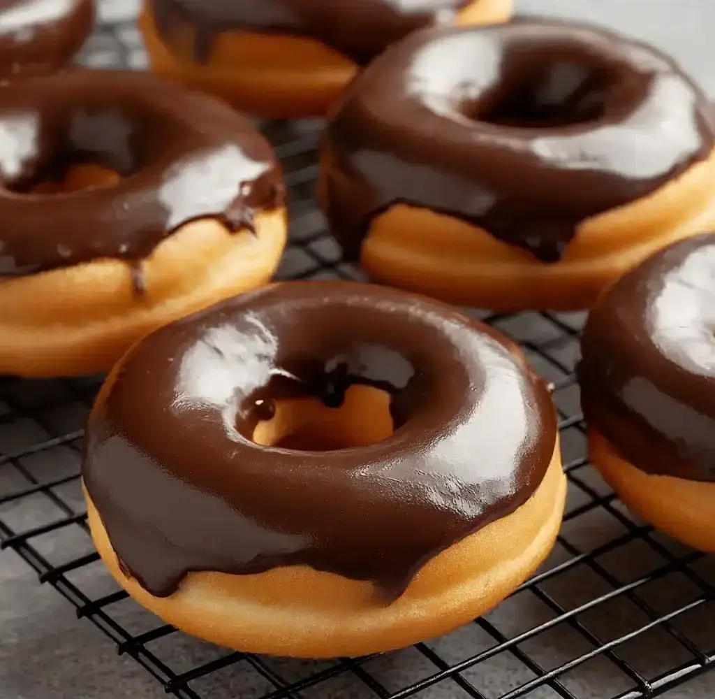Healthy Chocolate Protein Donuts Recipe