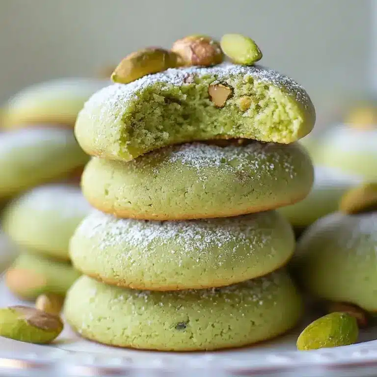 Pistachio Wedding Cookies Recipe