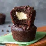 Chocolate Zucchini Cream Cheese Muffins Recipe