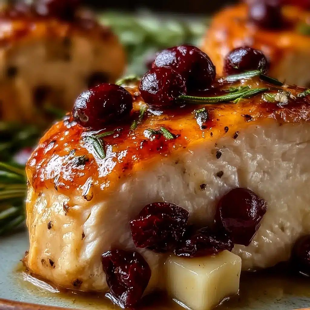 Cranberry Brie Stuffed Chicken: A Show-Stopping Dinner Party Recipe
 - Recipe Image