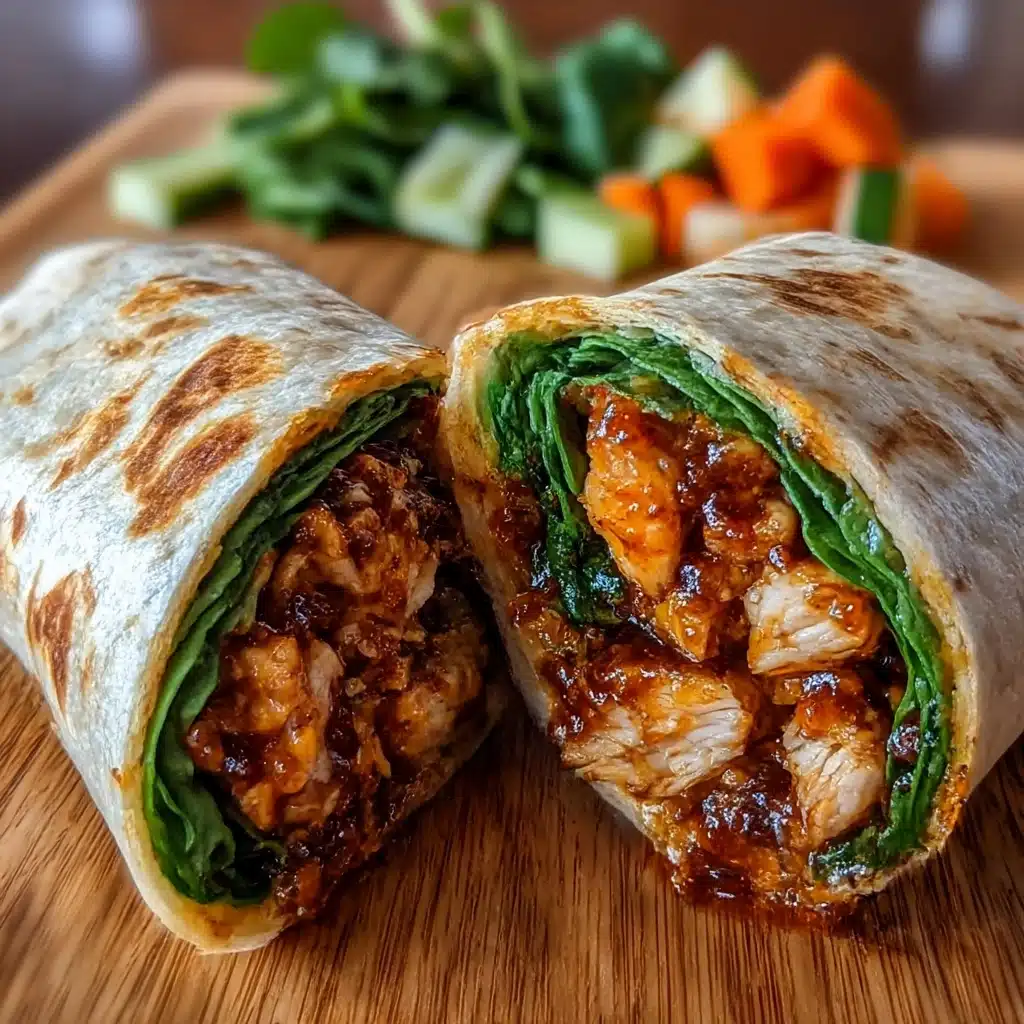 Sweet Chili Chicken Wraps: A Spicy-Sweet Lunch Favorite! Recipe - Recipe Image