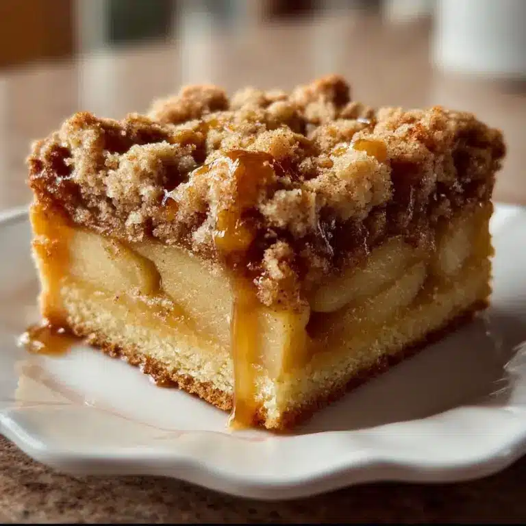 Salted Caramel Apple Crumble Bars Fall Treat: Get Addicted in 45 Min