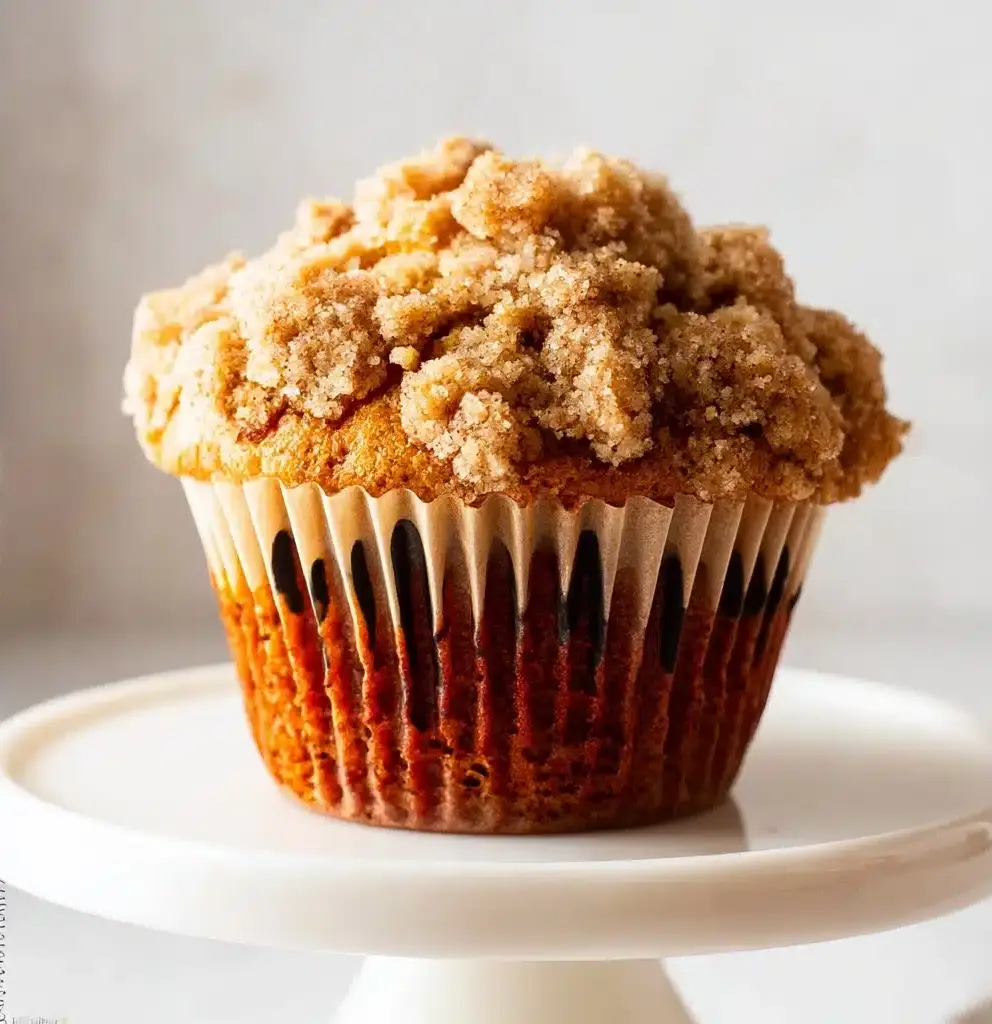 Small Batch Apple Pumpkin Streusel Muffins Recipe
