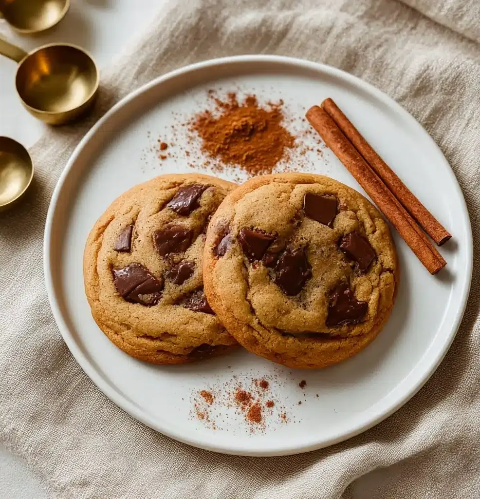 Fall Chocolate Chip Spiced Cookie Recipe