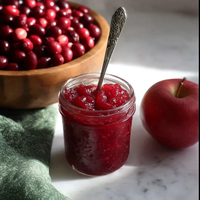 Cranberry Apple Jam Recipe