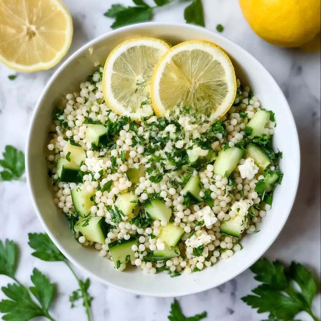 Flavorful Cucumber Couscous Salad Recipe - Recipe Image