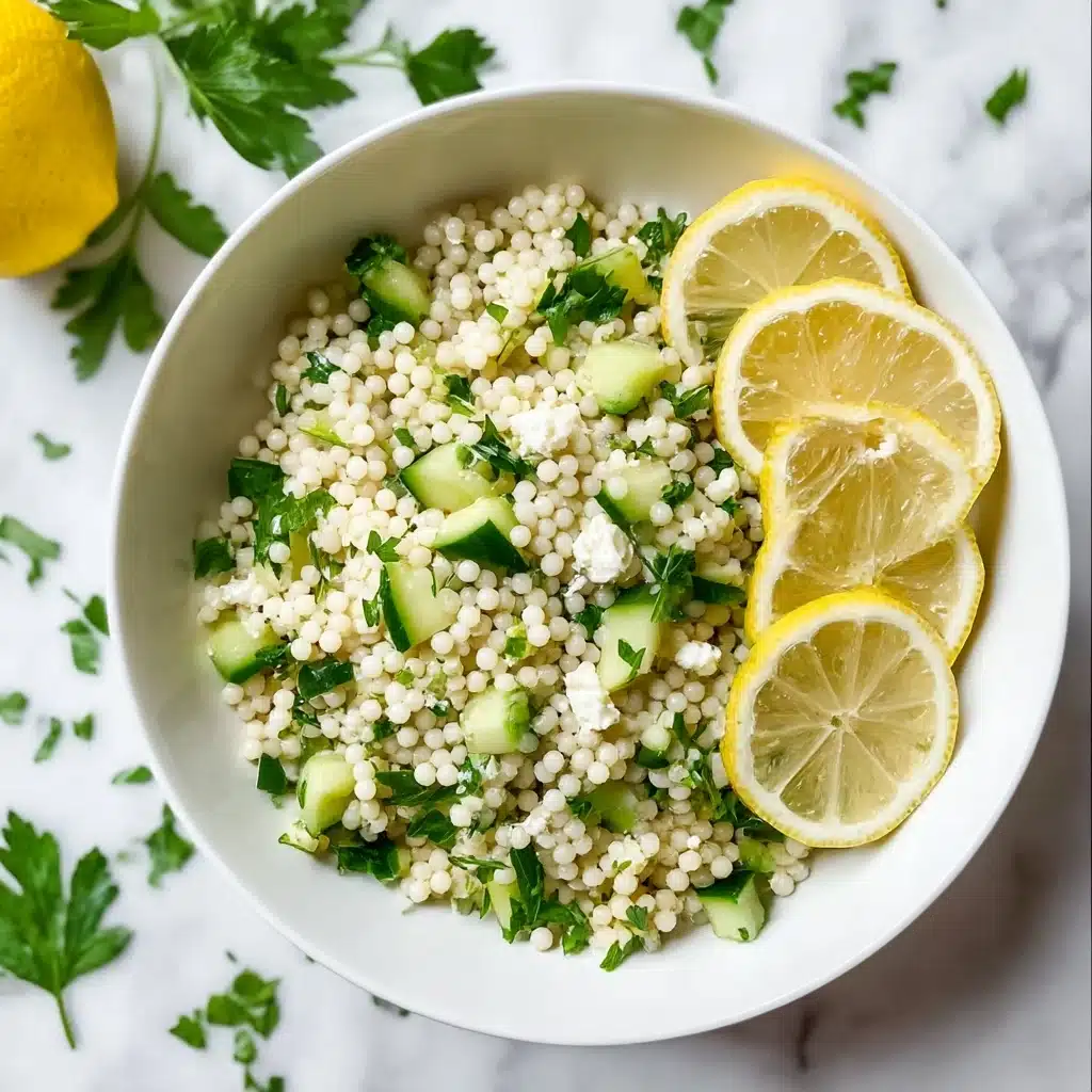 Flavorful Cucumber Couscous Salad Recipe - Recipe Image