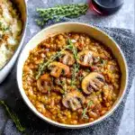 Hearty Vegan Lentil Mushroom Stew Recipe