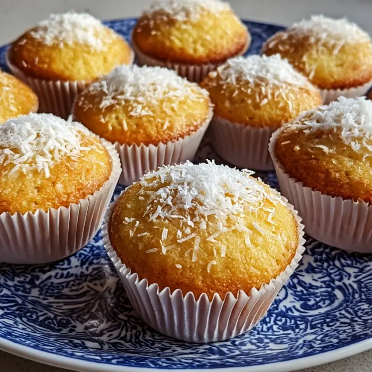 Portuguese Coconut Cakes Recipe