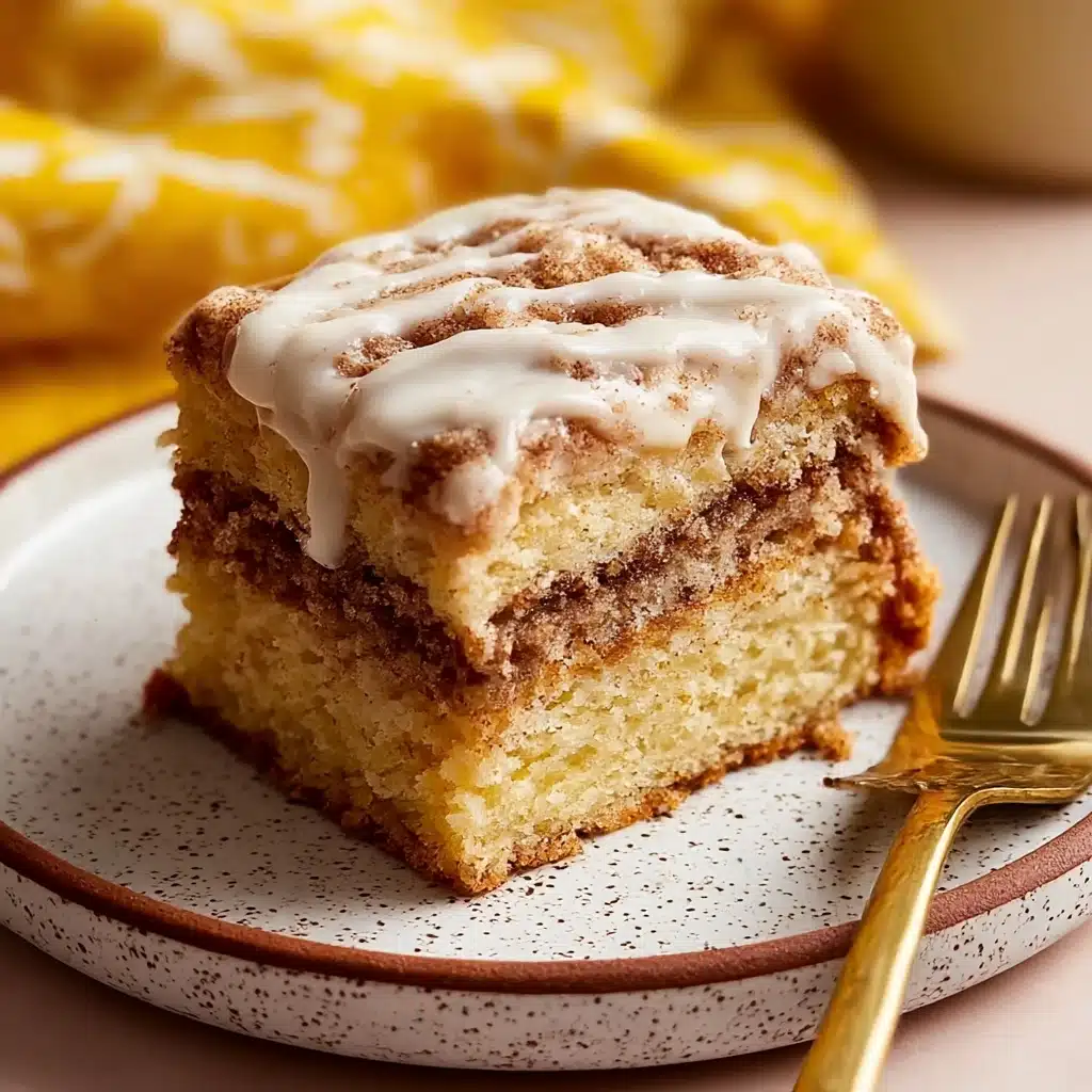 Crockpot Gooey Cinnamon Roll Dump Cake Recipe - Recipe Image