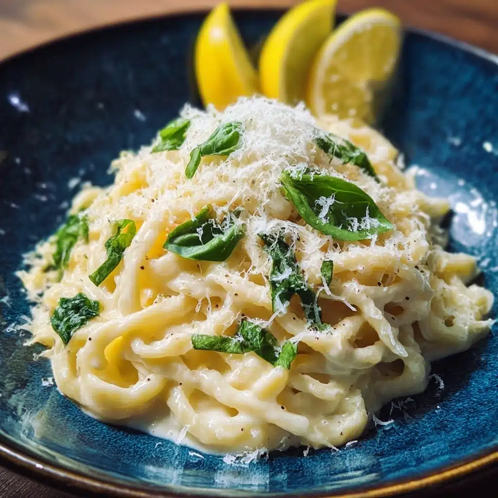 Lemon Ricotta Pasta with Spinach Recipe - Recipe Image