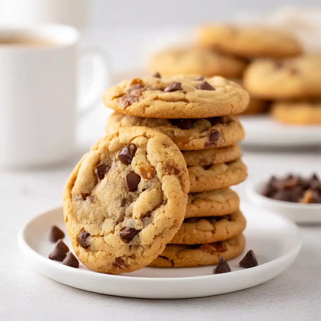 Salted Caramel Chocolate Chip Cookies Recipe - Recipe Image