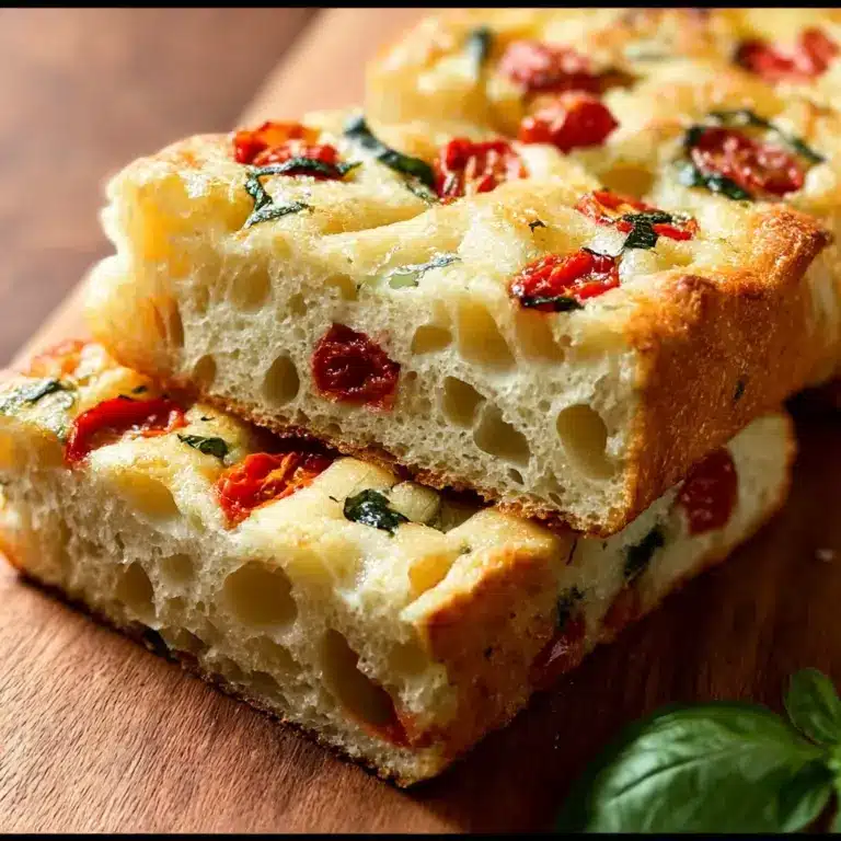 Savory Caprese Bread : A Fresh Italian Bread Recipe