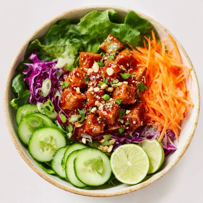 Spicy Tofu Salad Bowls Recipe