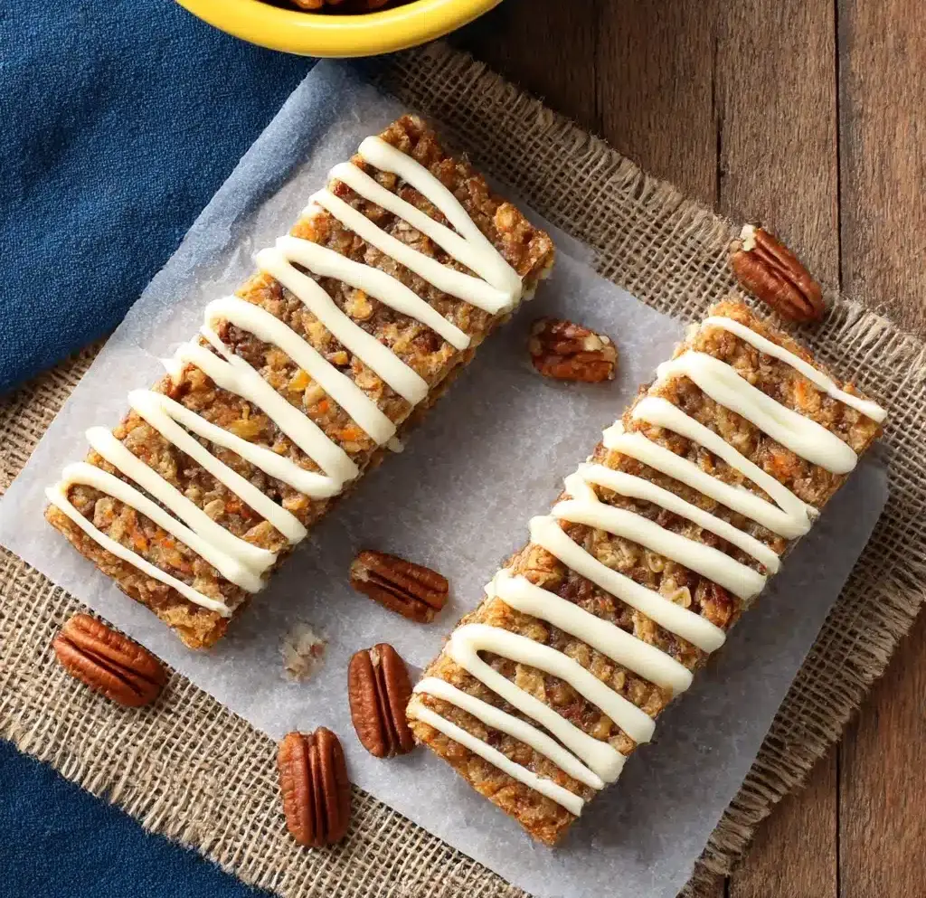 Carrot Cake Breakfast BarsIngredients Recipe