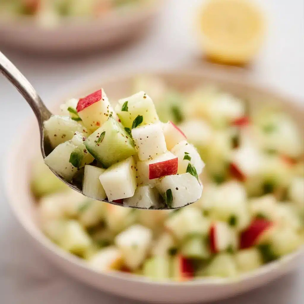 Cucumber Apple Salad Recipe - Recipe Image