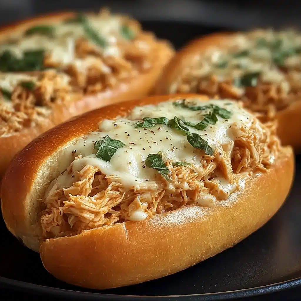 Chicken Alfredo Sloppy Joes Recipe - Recipe Image