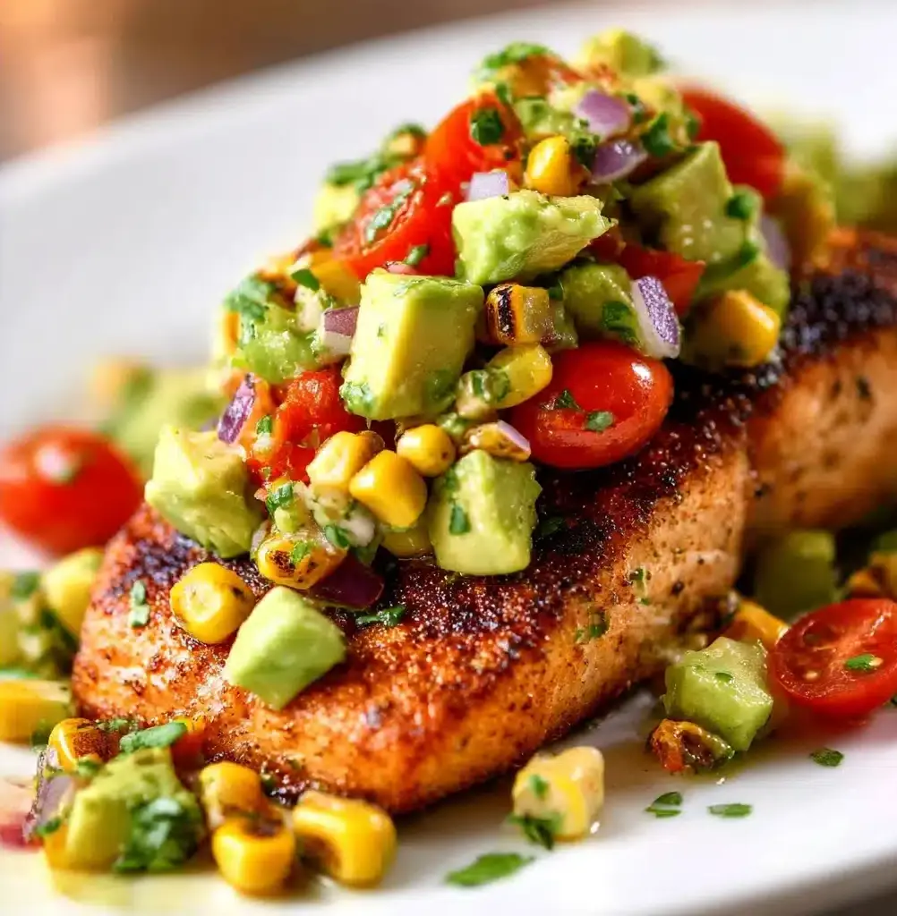 Fiesta Lime Chicken Recipe with Avocado Recipe