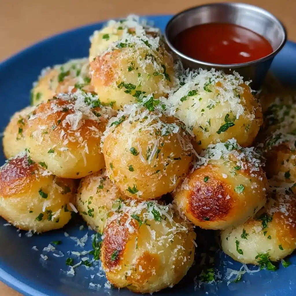 Parmesan Bread Bites Recipe - Recipe Image