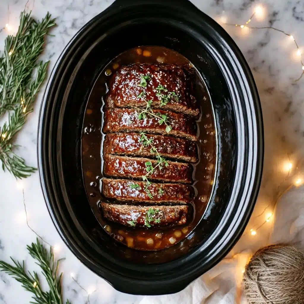 Crockpot Meatloaf Recipe - Recipe Image
